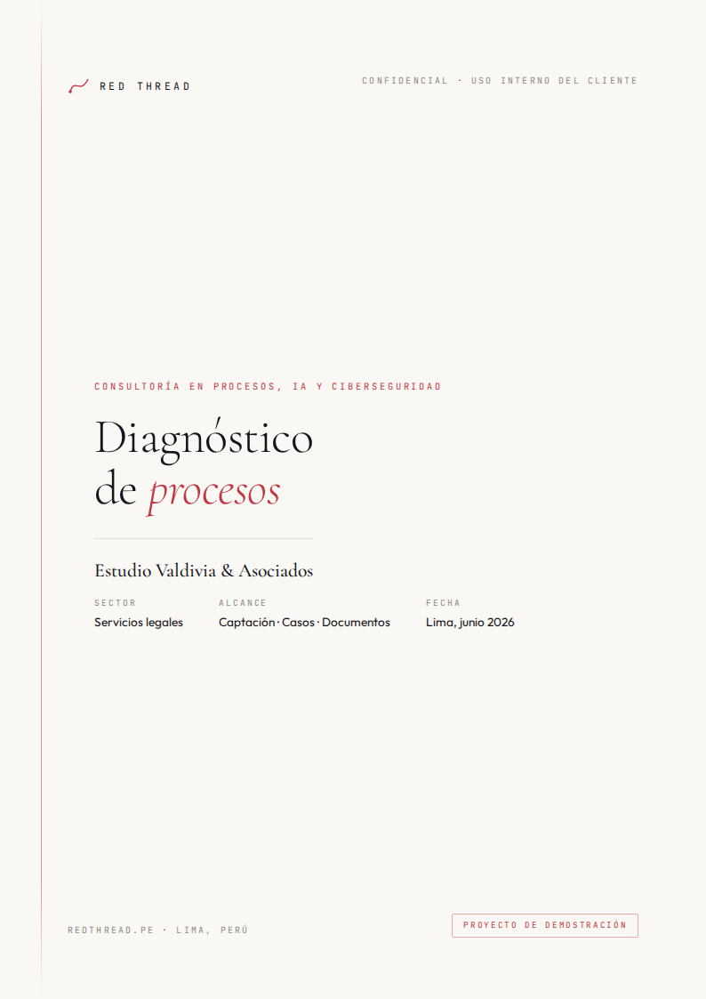 Documento de diagnóstico Red Thread